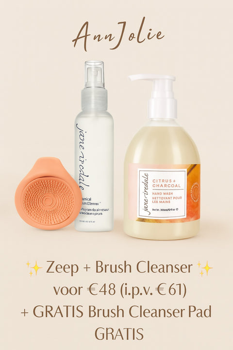 Citrus + Charcoal Hand Wash + Botanical Brush Cleaner + GRATIS Cleansing Pad