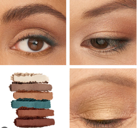 jane iredale Eye shadow kit 6 well | Solar Flare
