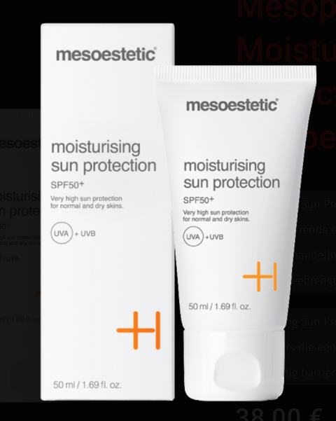 Mesoprotech Moisturising Sun Protection SPF 50+ Mesoestetic - 50 ml